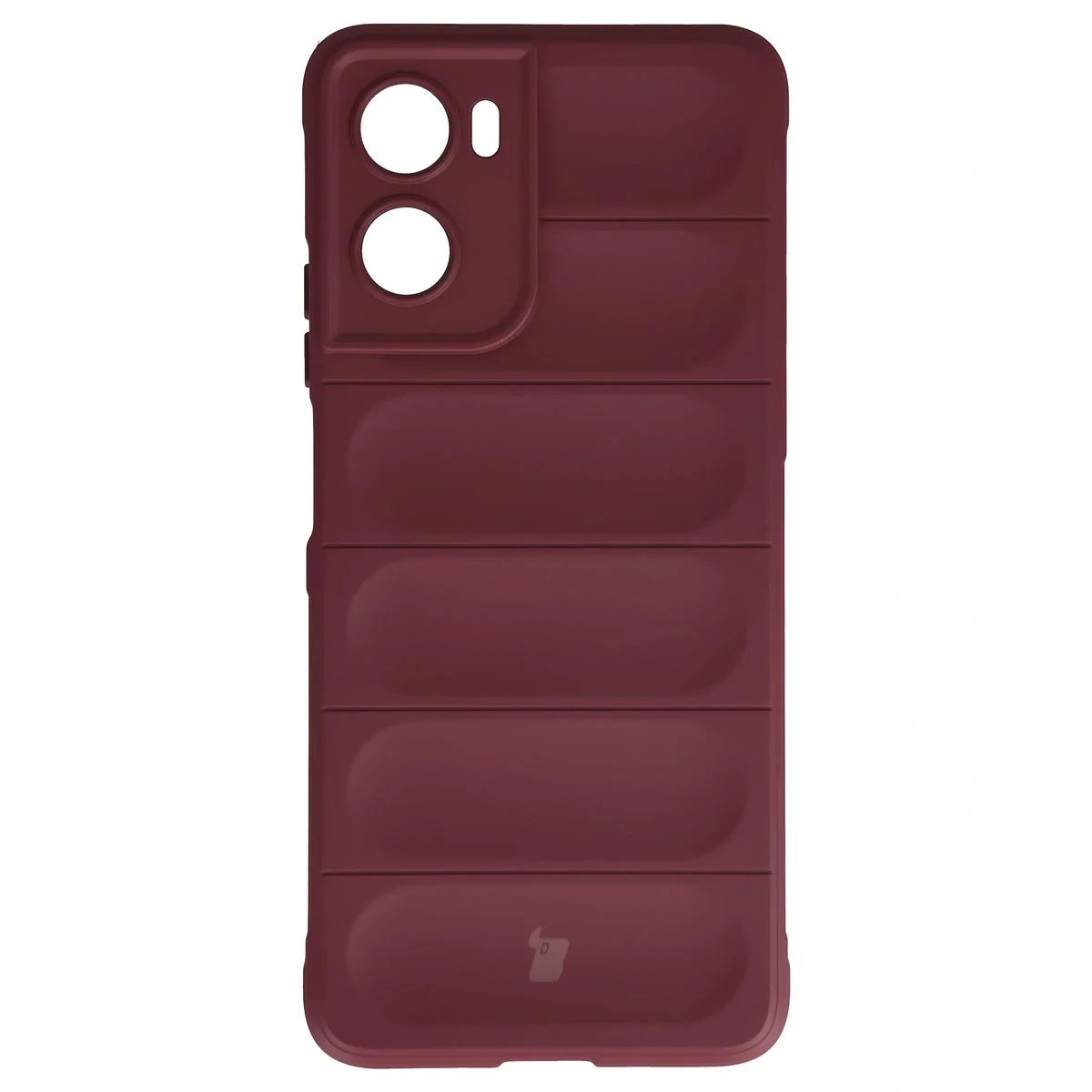 Robuste Handyhülle für Motorola Moto G06 4G / G06 Power 4G, Bizon Case Tur, Burgunderrot