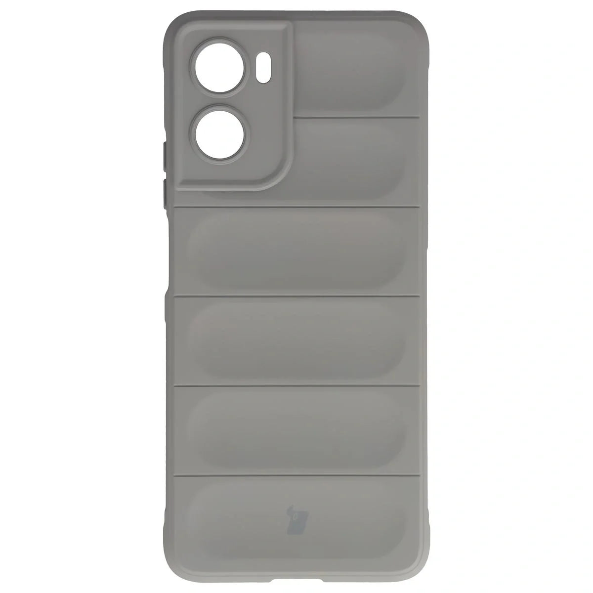 Robuste Handyhülle für Motorola Moto G06 4G / G06 Power 4G, Bizon Case Tur, Hellgrau
