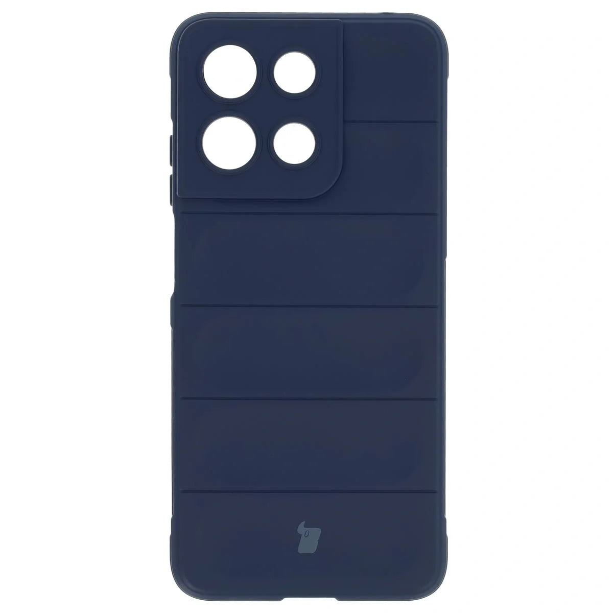 Robuste Handyhülle für Motorola Moto G17 / G17 Power / G15 / G15 Power, Bizon Case Tur, Dunkelblau