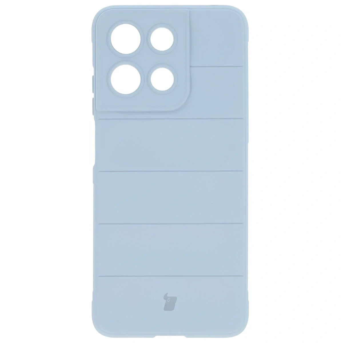 Robuste Handyhülle für Motorola Moto G17 / G17 Power / G15 / G15 Power, Bizon Case Tur, Hellblau