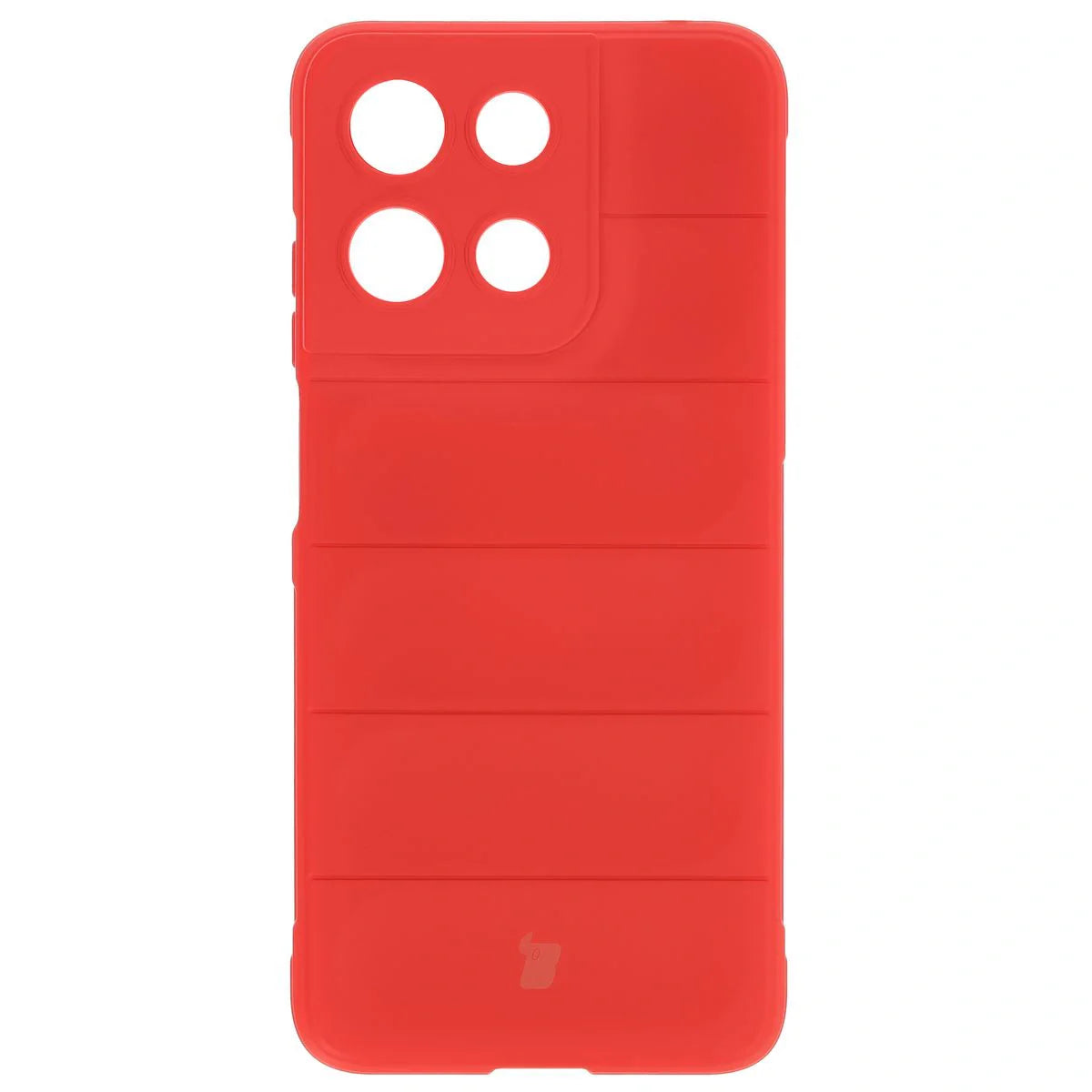 Robuste Handyhülle für Motorola Moto G17 / G17 Power / G15 / G15 Power, Bizon Case Tur, Rot