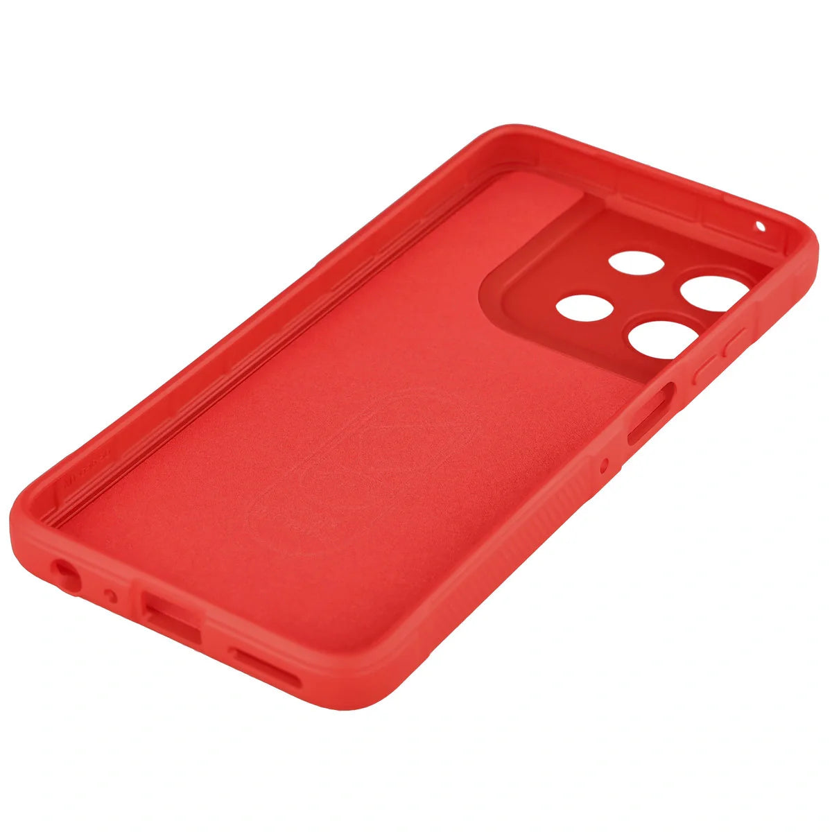 Robuste Handyhülle für Motorola Moto G56 5G, Bizon Case Tur, Rot