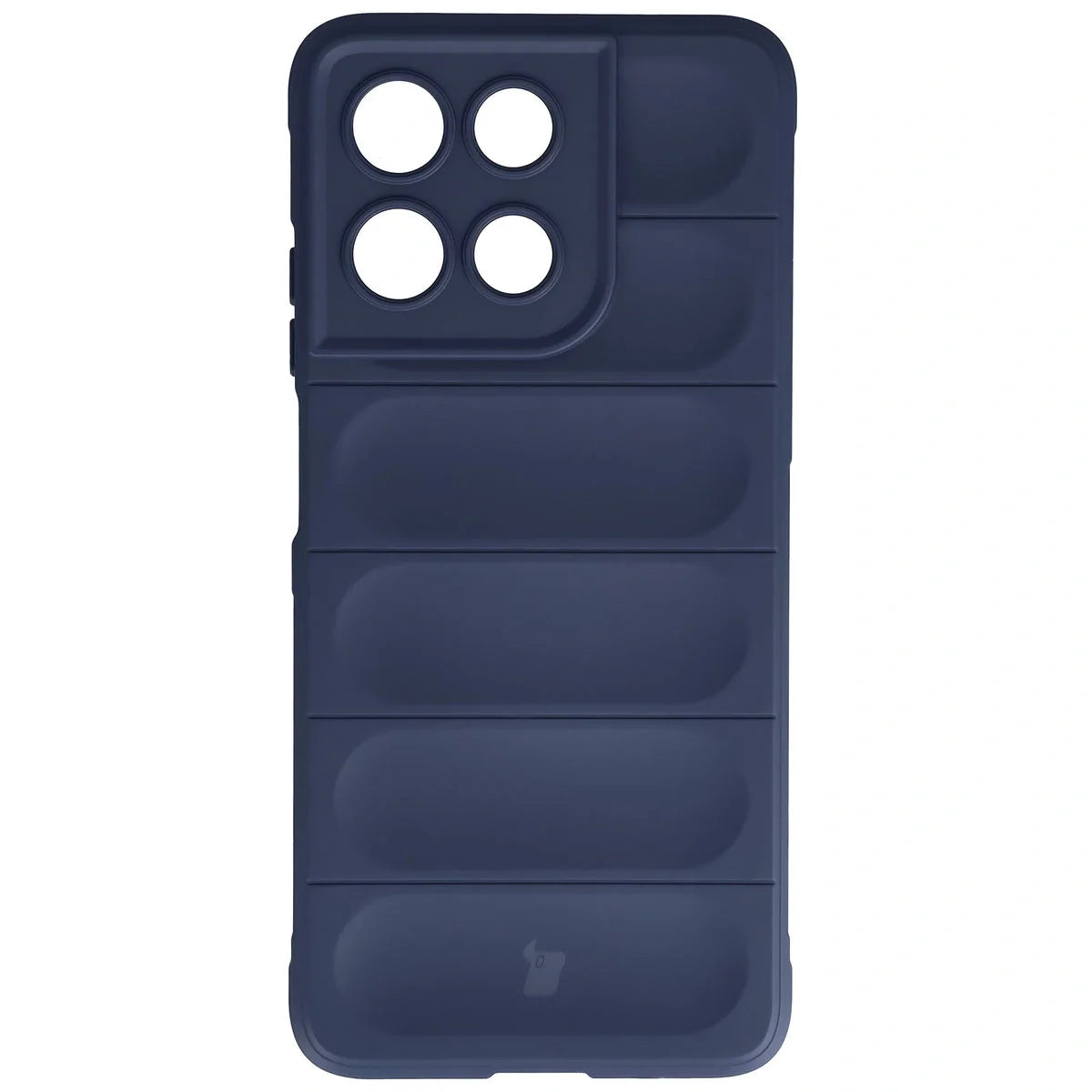 Robuste Handyhülle für Motorola Moto G57 Power / G67 Power, Bizon Case Tur, Dunkelblau