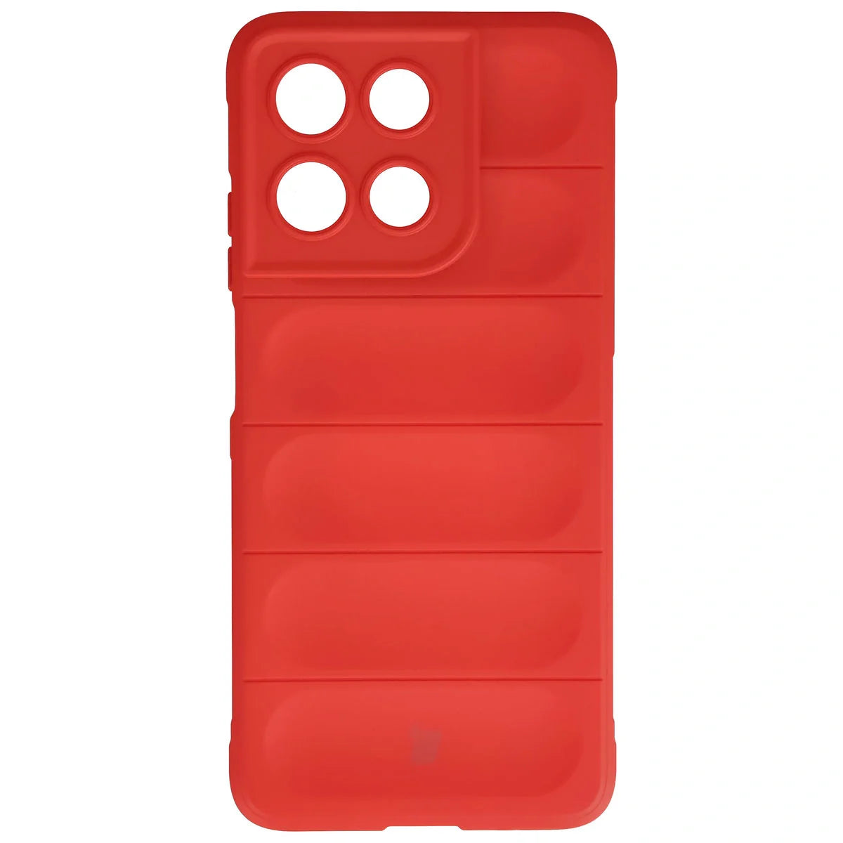 Robuste Handyhülle für Motorola Moto G57 Power / G67 Power, Bizon Case Tur, Rot