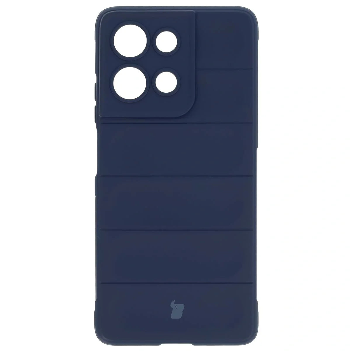 Robuste Handyhülle für Motorola Moto G75 5G, Bizon Case Tur, Dunkelblau