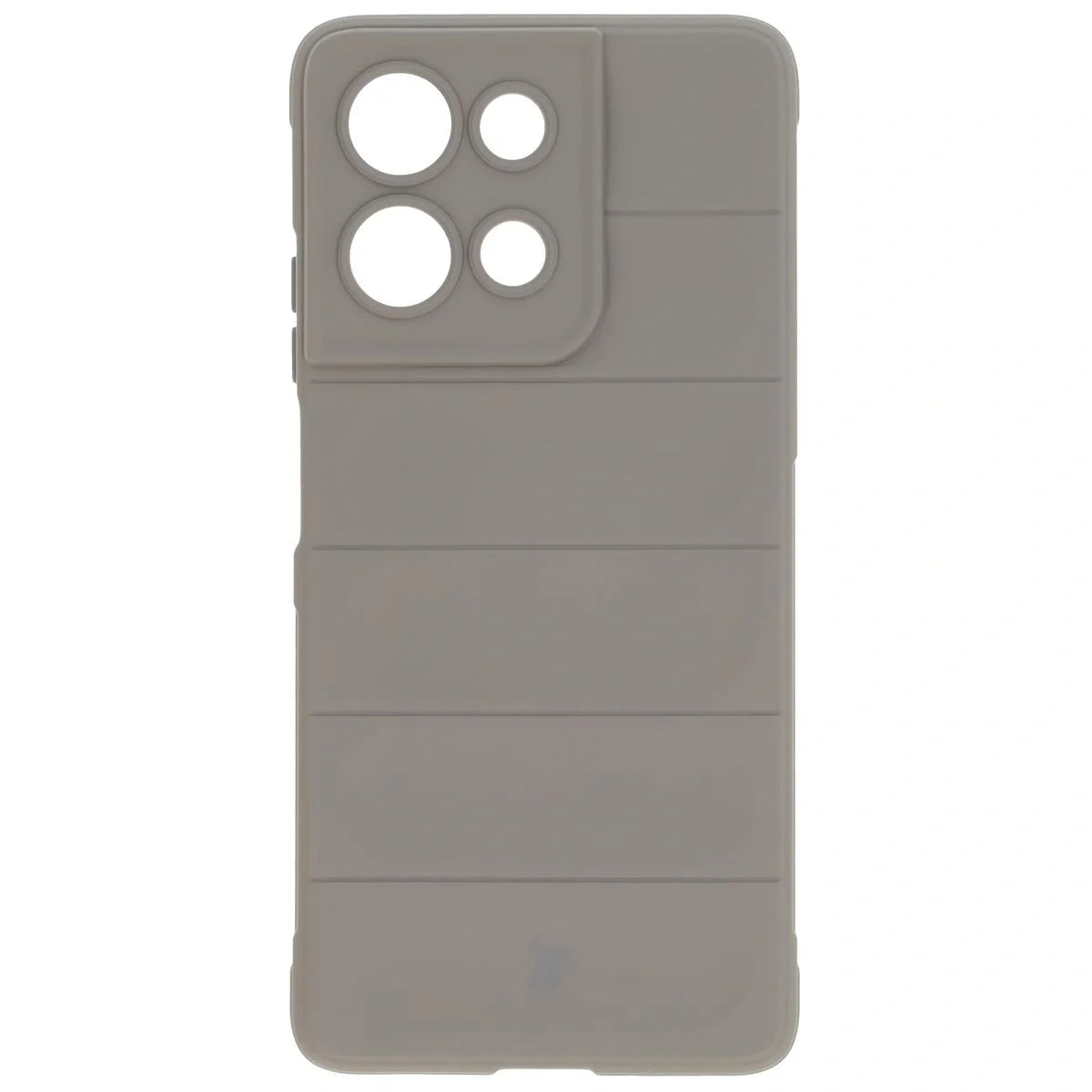 Robuste Handyhülle für Motorola Moto G75 5G, Bizon Case Tur, Hellgrau