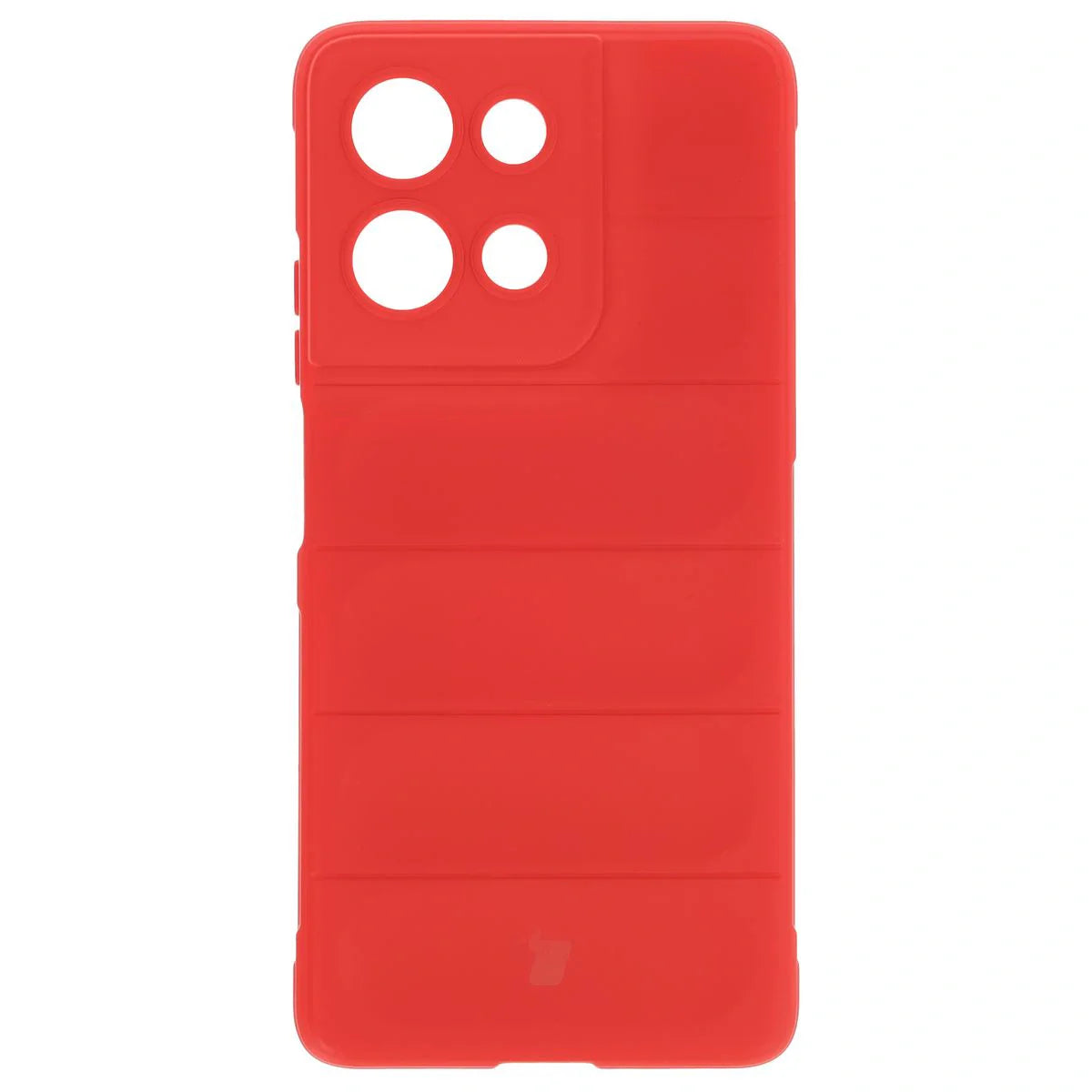 Robuste Handyhülle für Motorola Moto G75 5G, Bizon Case Tur, Rot
