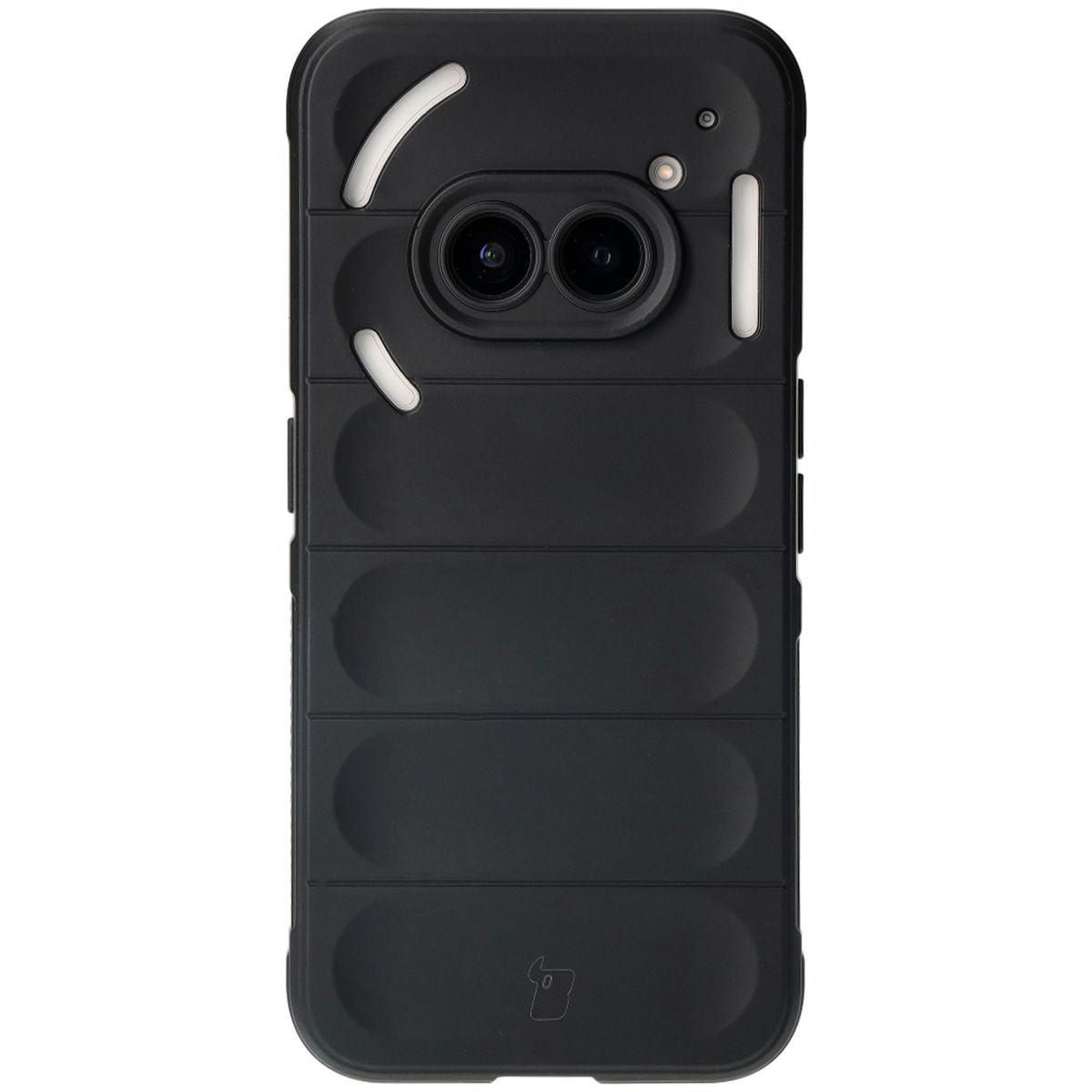 Robuste Schutzhülle für Nothing Phone (2a) / (2a) Plus, Bizon Case Tur, Schwarz