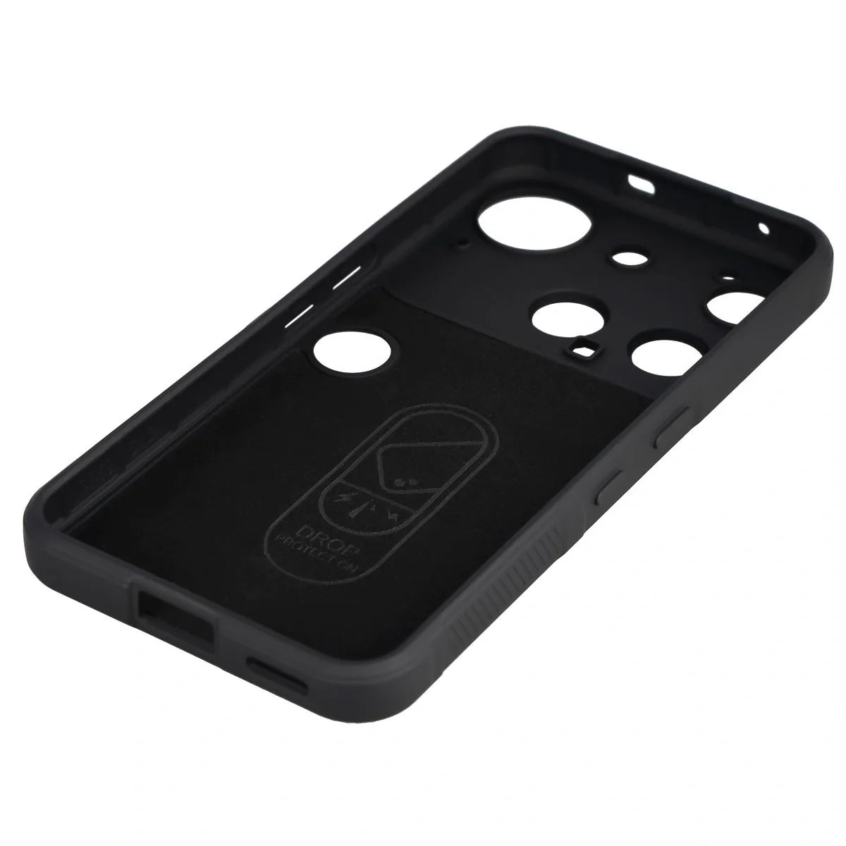 Robuste Handyhülle für Nothing Phone (3), Bizon Case Tur, Schwarz