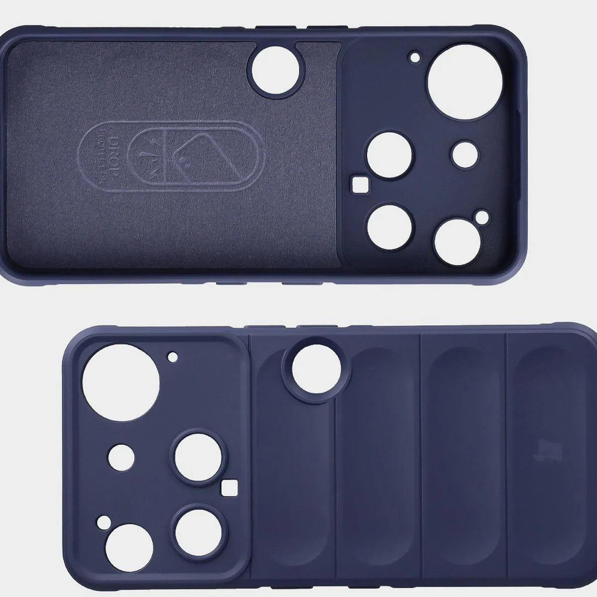 Robuste Handyhülle für Nothing Phone (3), Bizon Case Tur, Dunkelblau