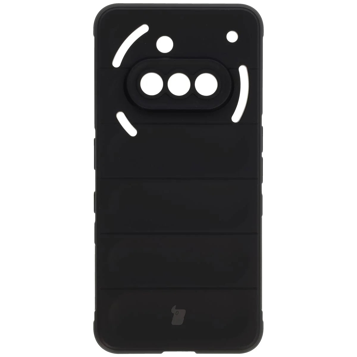 Robuste Handyhülle für Nothing Phone (3a), Bizon Case Tur, Schwarz