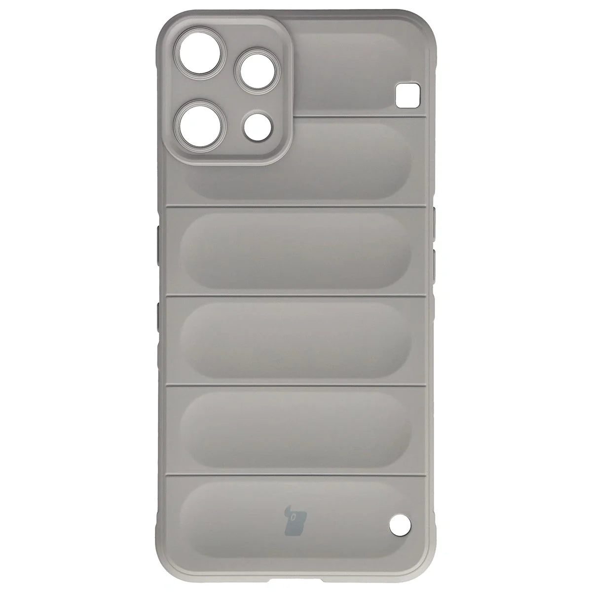 Robuste Handyhülle für Nothing Phone (3a) Lite, Bizon Case Tur, Hellgrau