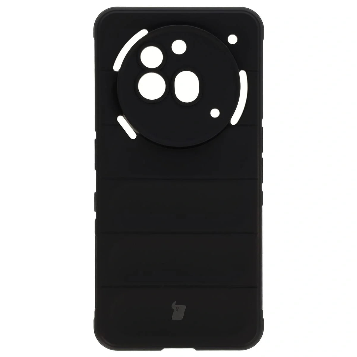 Robuste Handyhülle für Nothing Phone (3a) Pro, Bizon Case Tur, Schwarz