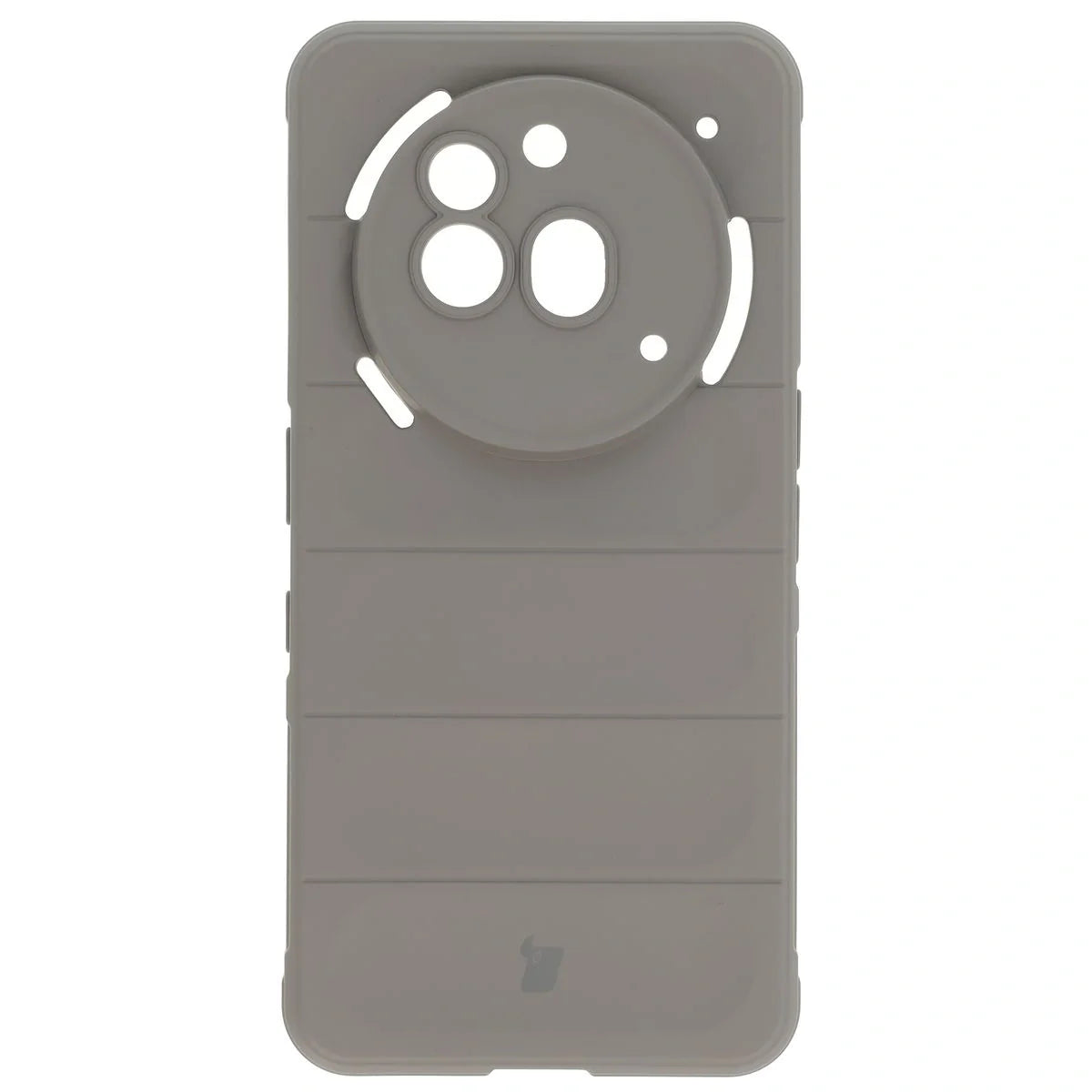 Robuste Handyhülle für Nothing Phone (3a) Pro, Bizon Case Tur, Hellgrau
