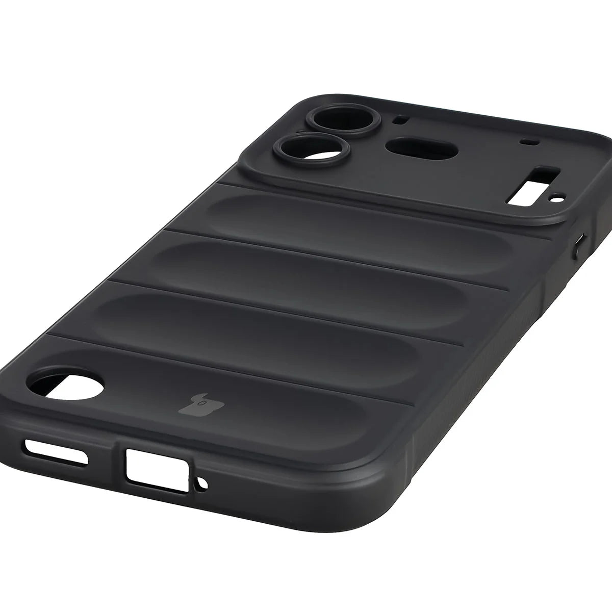 Robuste Handyhülle für Nothing Phone (4b), Bizon Case Tur, Schwarz (3/8)