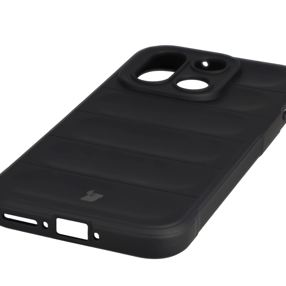 Robuste Handyhülle für OnePlus 15, Bizon Case Tur, Schwarz