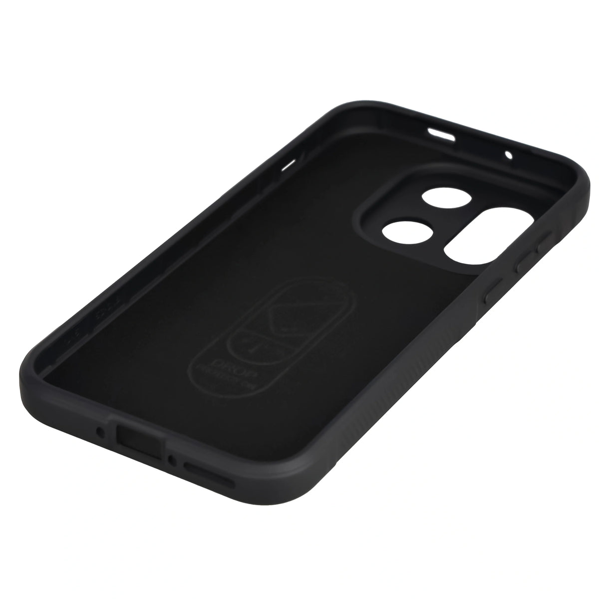 Robuste Handyhülle für OnePlus 15, Bizon Case Tur, Schwarz