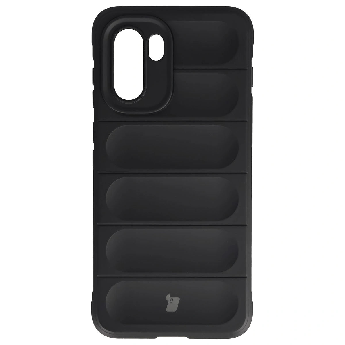 Robuste Handyhülle für OnePlus 15R, Bizon Case Tur, Schwarz
