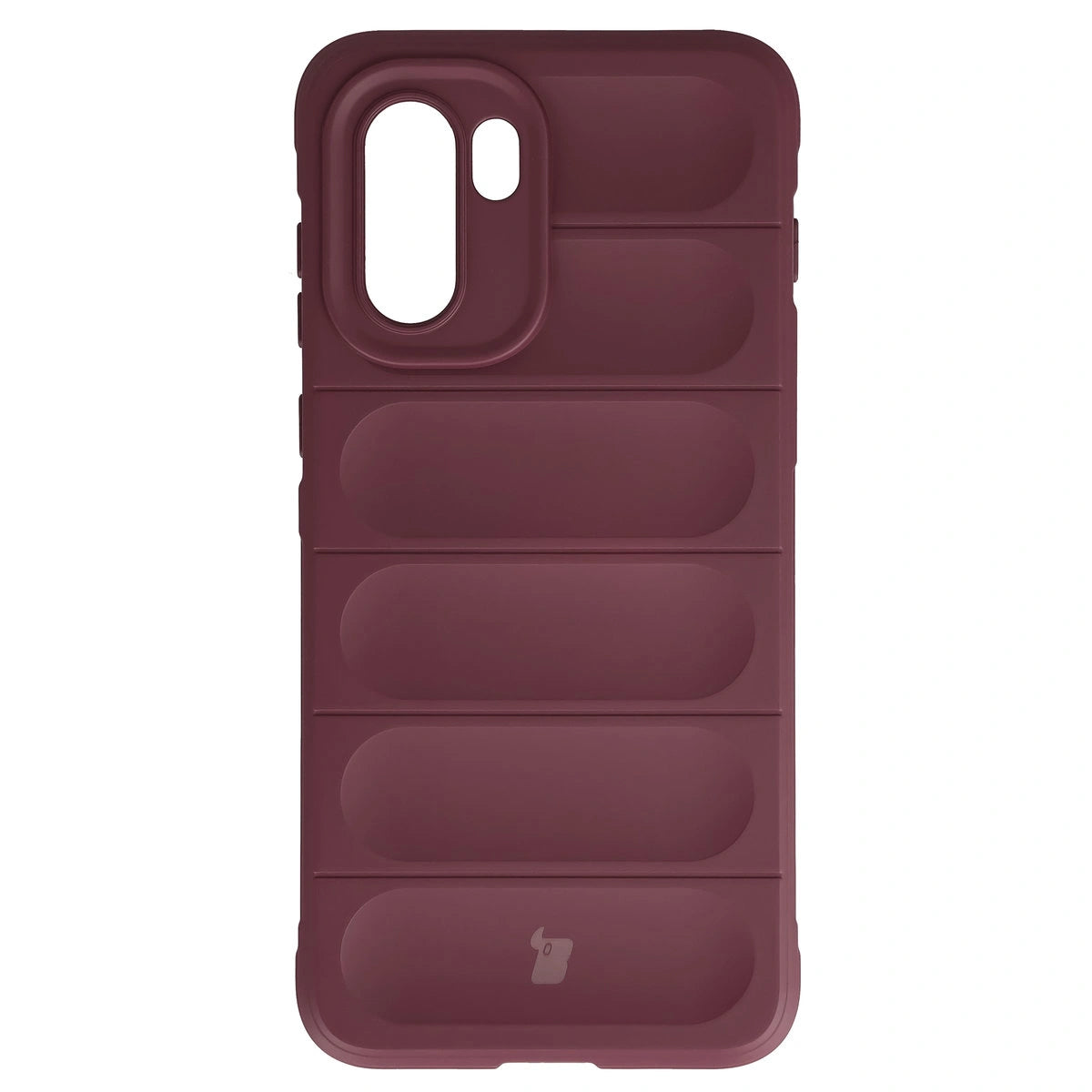 Robuste Handyhülle für OnePlus 15R, Bizon Case Tur, Burgunderrot