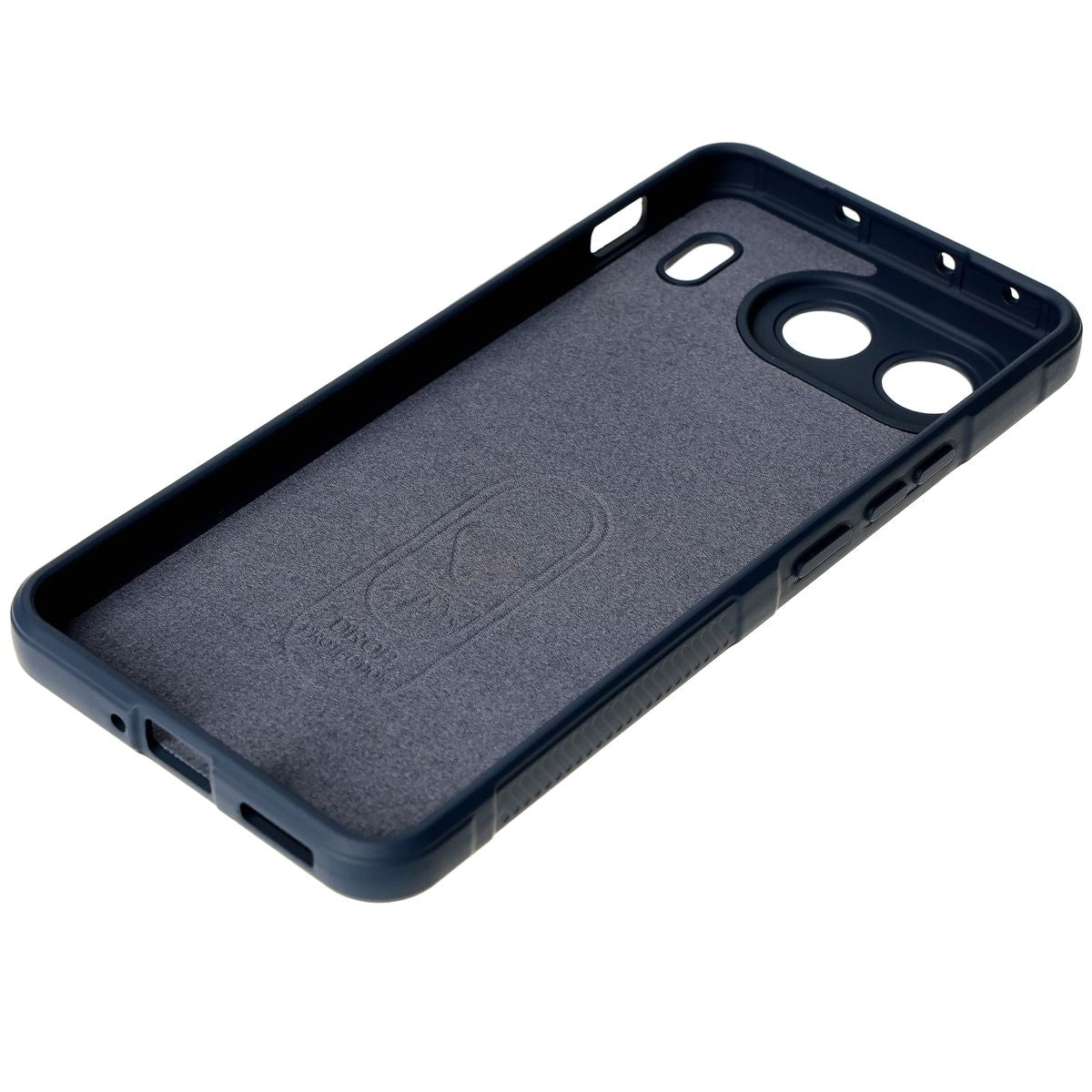 Robuste Handyhülle für OnePlus Nord 4, Bizon Case Tur, Dunkelblau