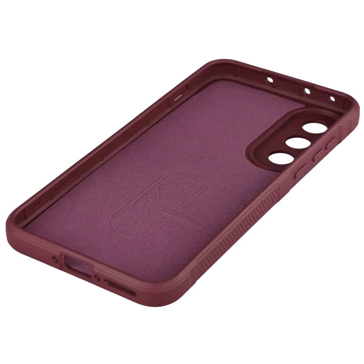 Robuste Handyhülle für OnePlus Nord 5, Bizon Case Tur, Burgunderrot