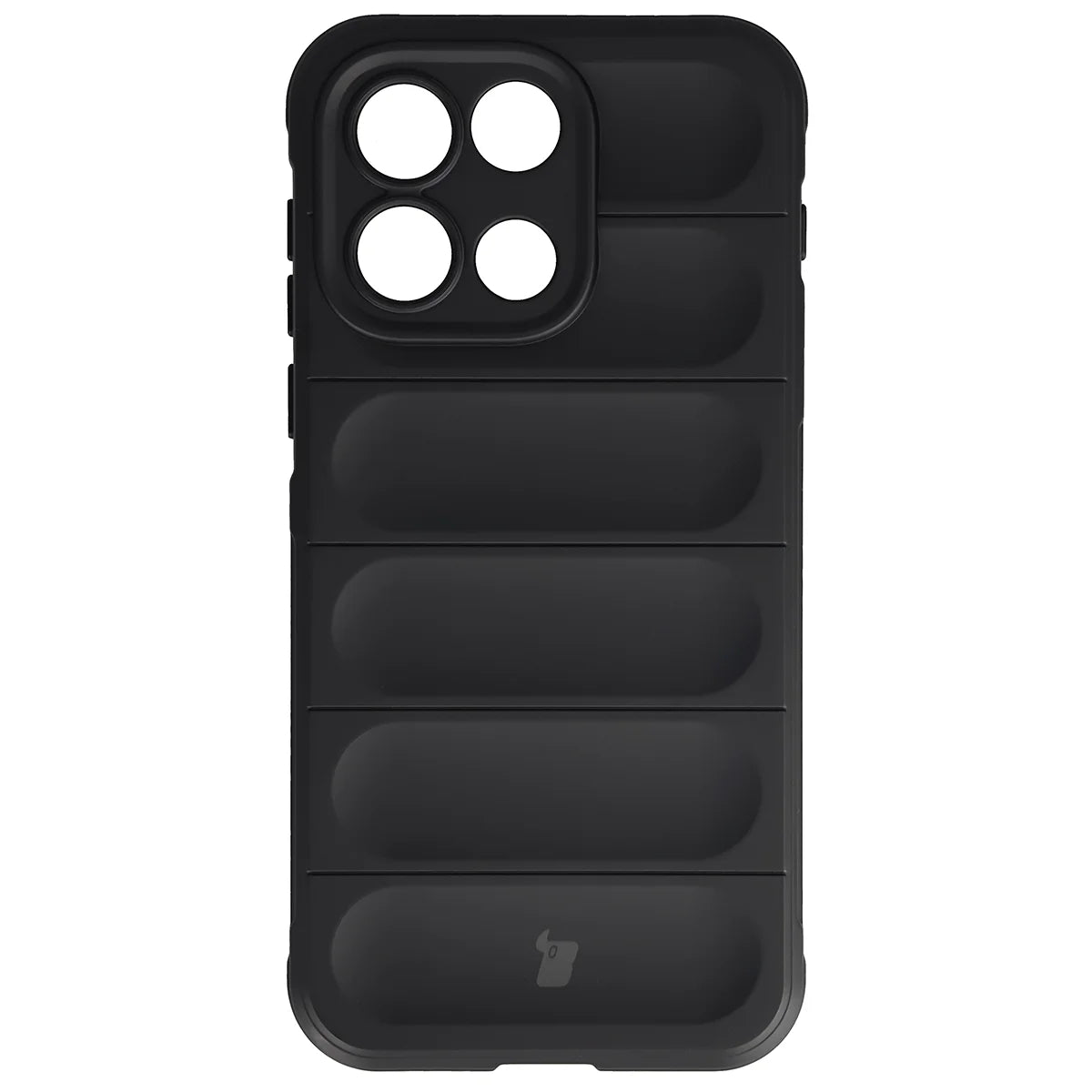 Robuste Handyhülle für OnePlus Nord 6, Bizon Case Tur, Schwarz