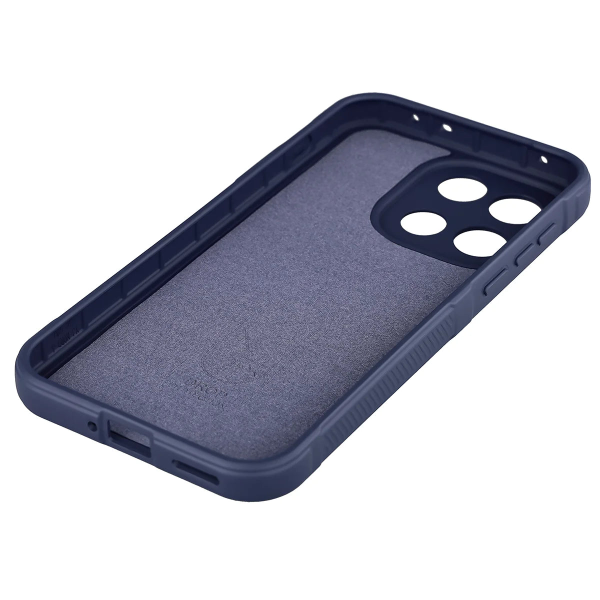Robuste Handyhülle für OnePlus Nord 6, Bizon Case Tur, Dunkelblau