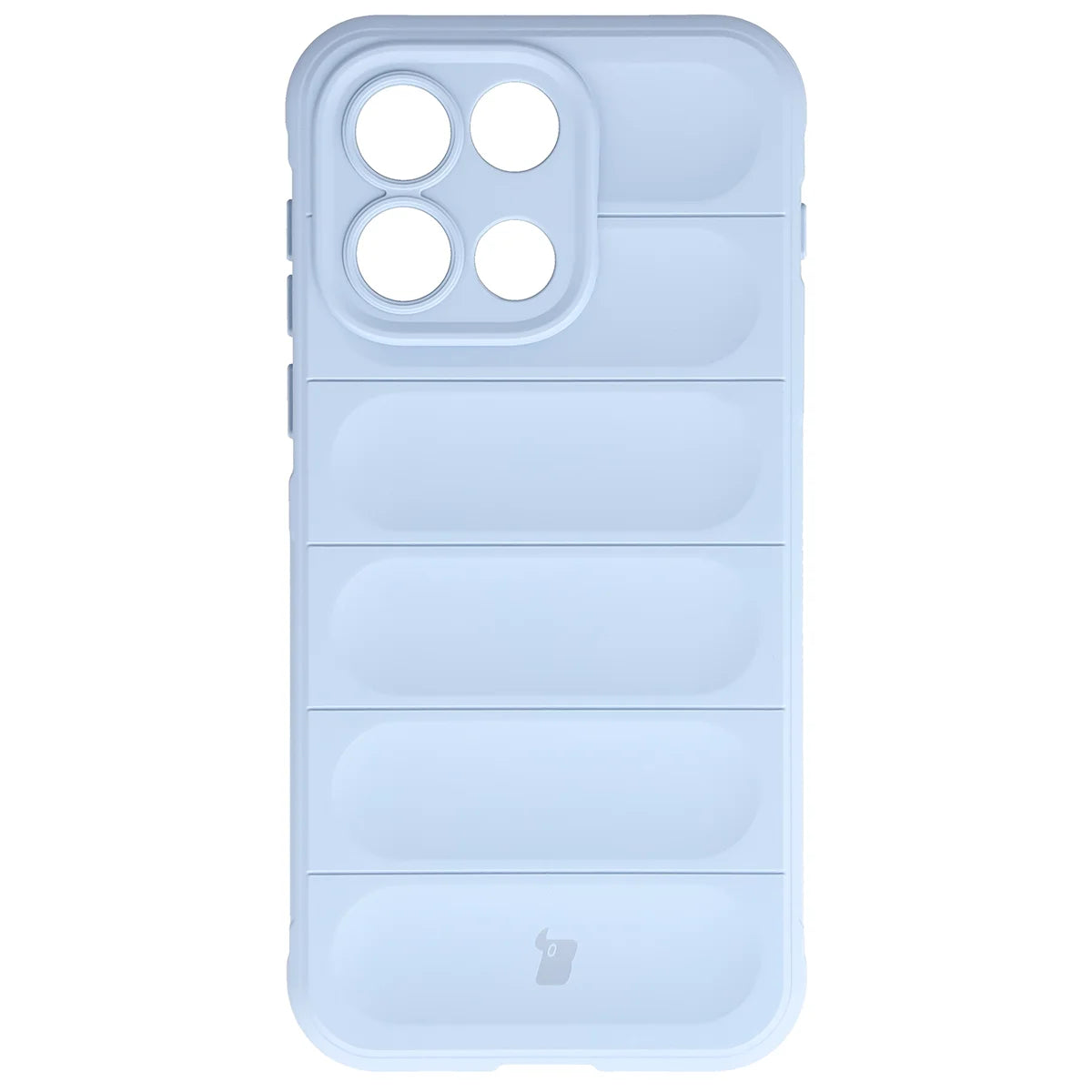 Robuste Handyhülle für OnePlus Nord 6, Bizon Case Tur, Hellblau