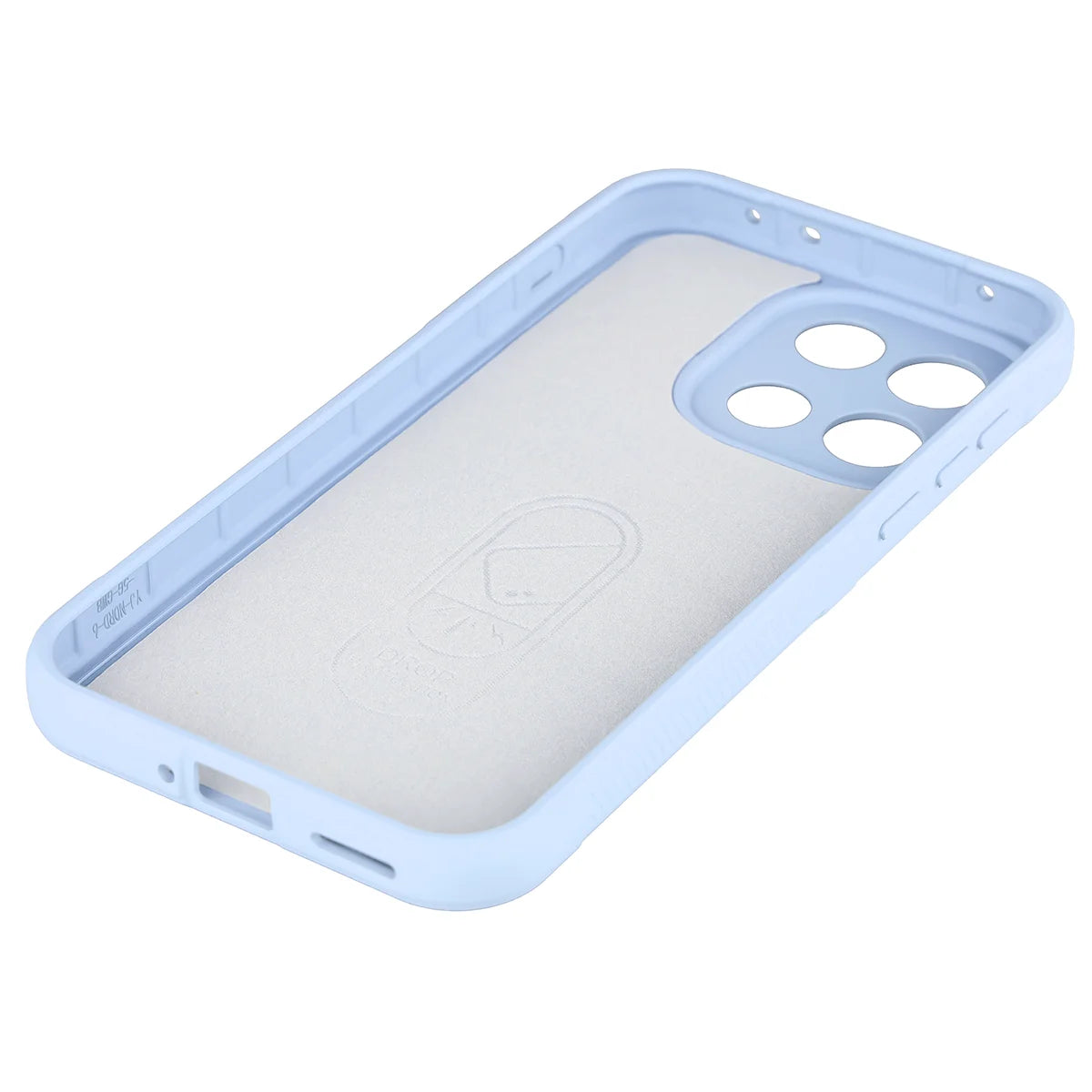 Robuste Handyhülle für OnePlus Nord 6, Bizon Case Tur, Hellblau