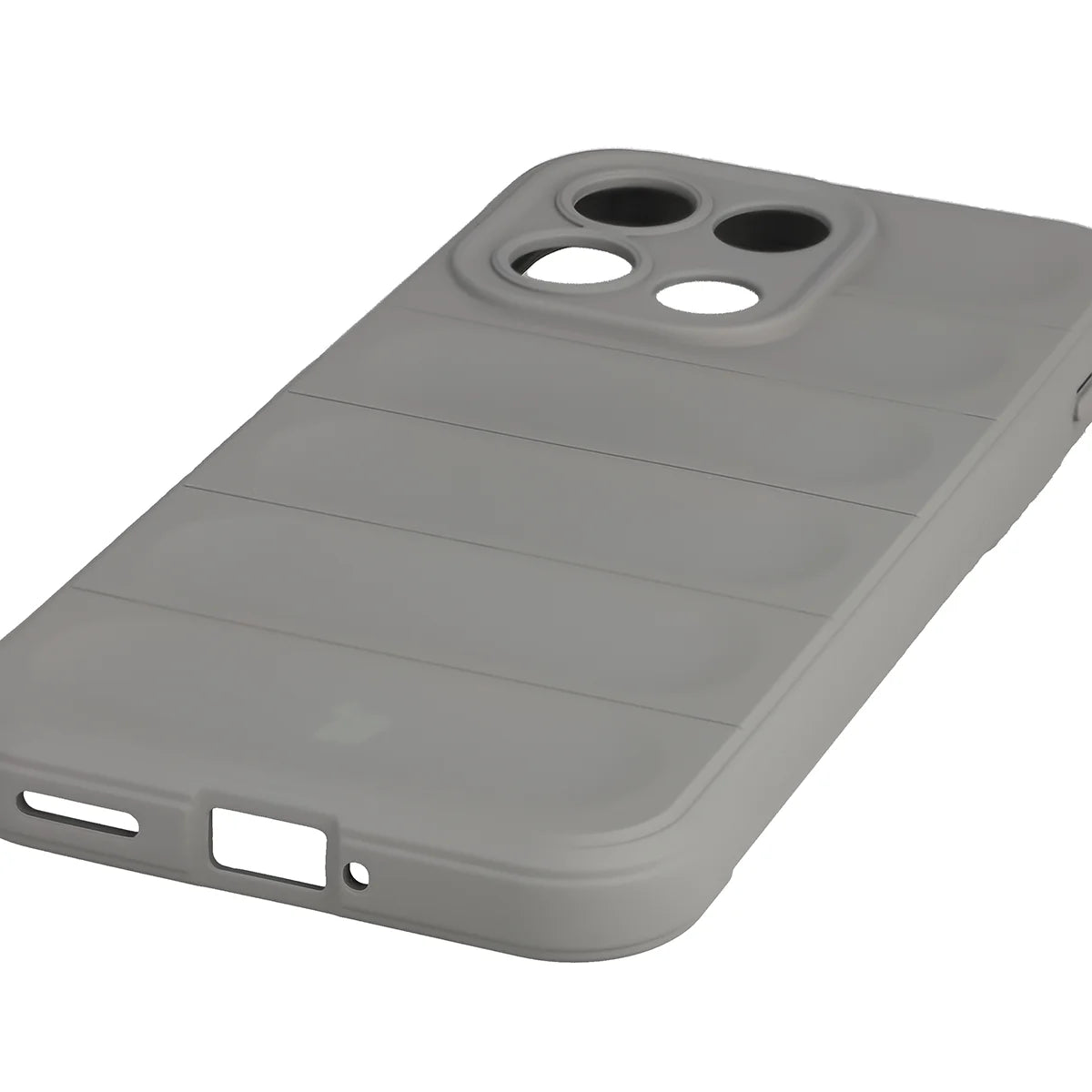 Robuste Handyhülle für OnePlus Nord 6, Bizon Case Tur, Hellgrau