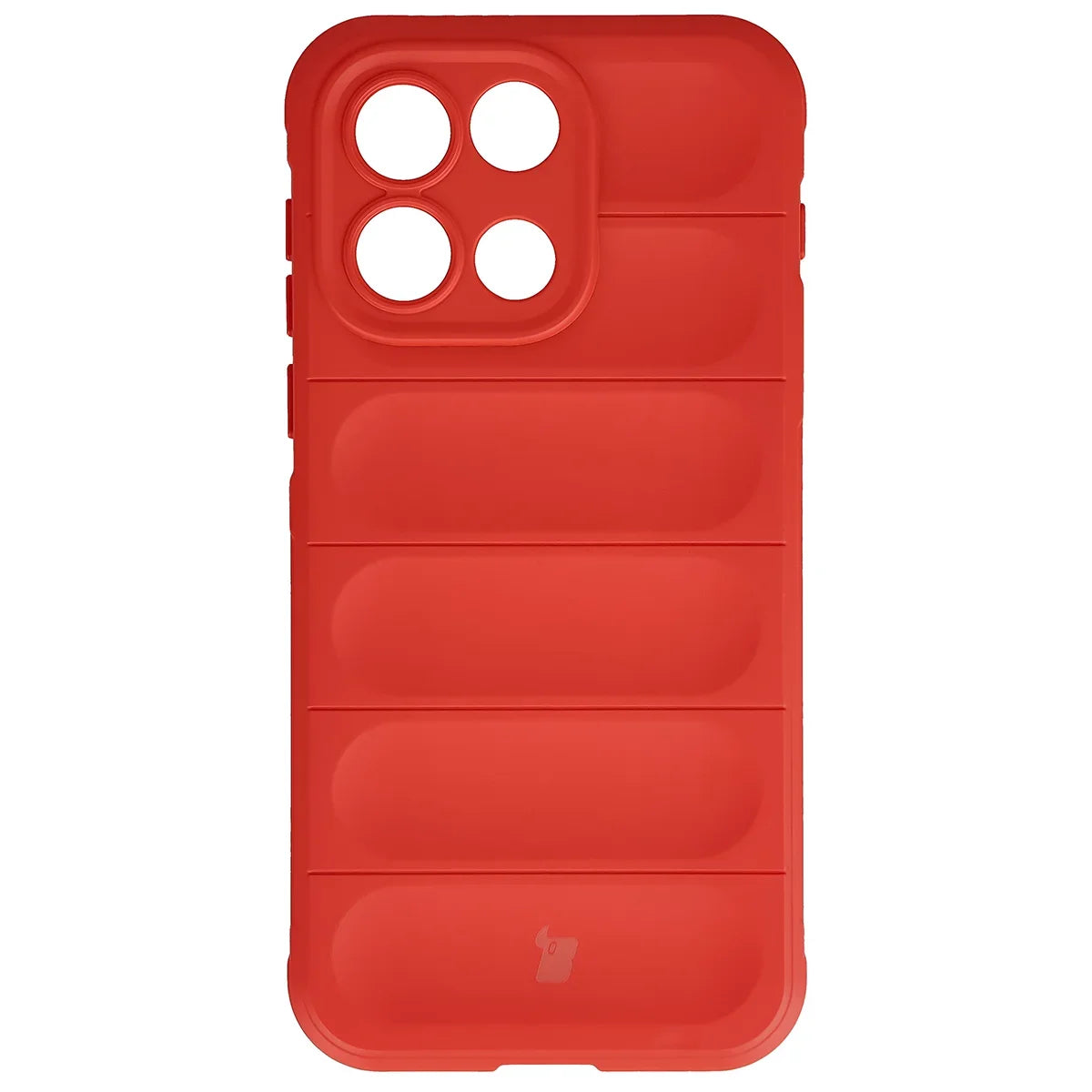 Robuste Handyhülle für OnePlus Nord 6, Bizon Case Tur, Rot