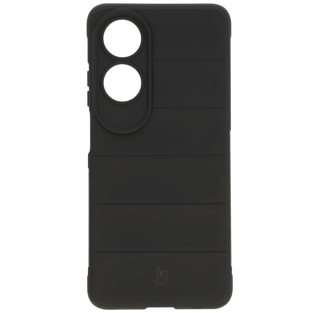 Robuste Handyhülle für Oppo A60 4G, Bizon Case Tur, Schwarz