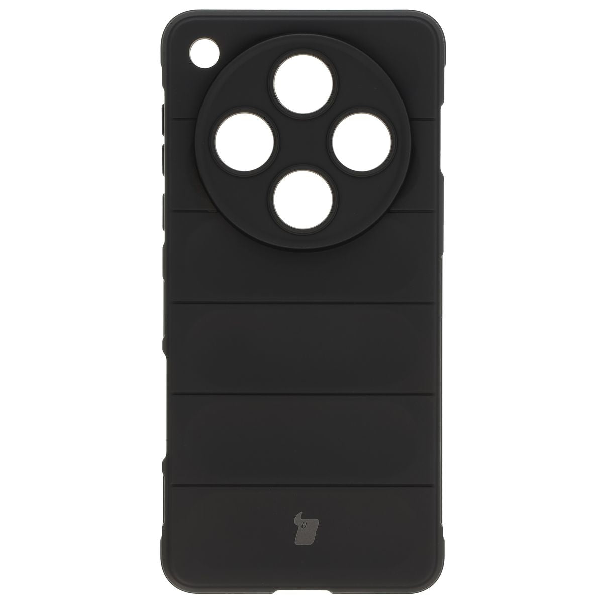 Robuste Handyhülle für Oppo Find X8 Pro, Bizon Case Tur, Schwarz