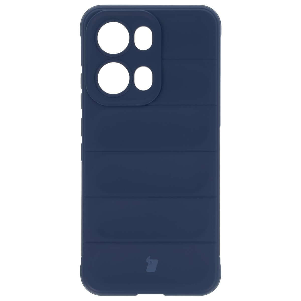 Robuste Handyhülle für Oppo Reno13 Pro, Bizon Case Tur, Dunkelblau