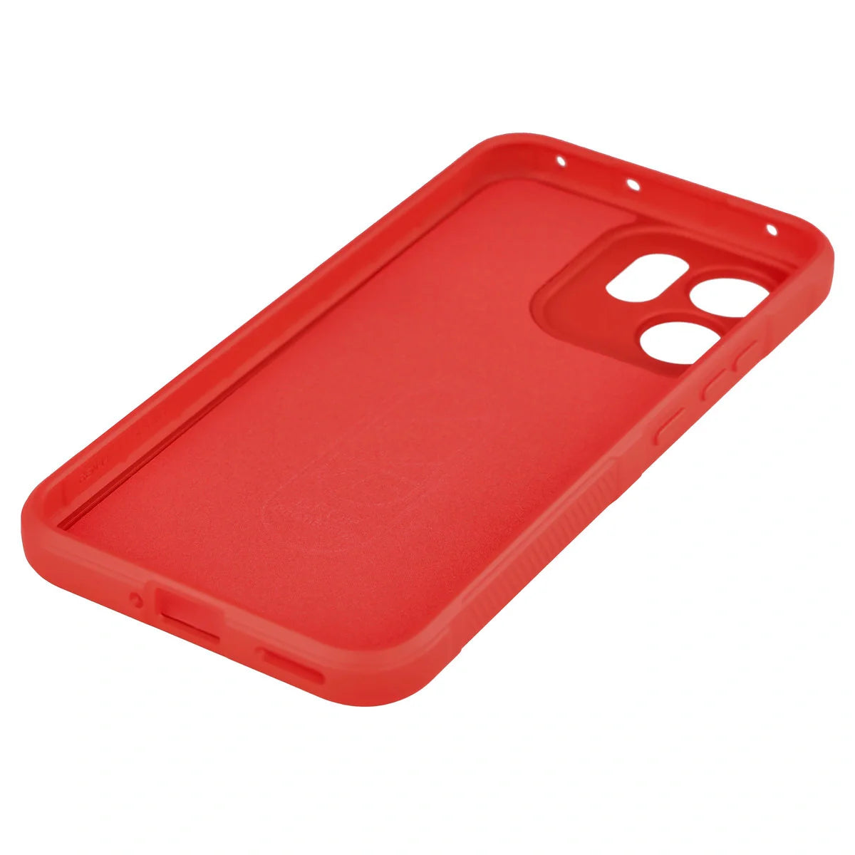 Robuste Handyhülle für Oppo Reno 14 F / 14 FS, Bizon Case Tur, Rot