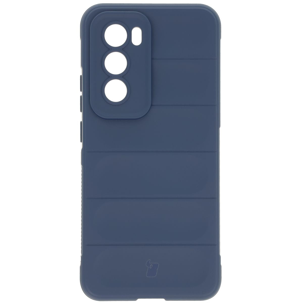 Robuste Handyhülle für Oppo Reno 12 Pro, Bizon Case Tur, Dunkelblau