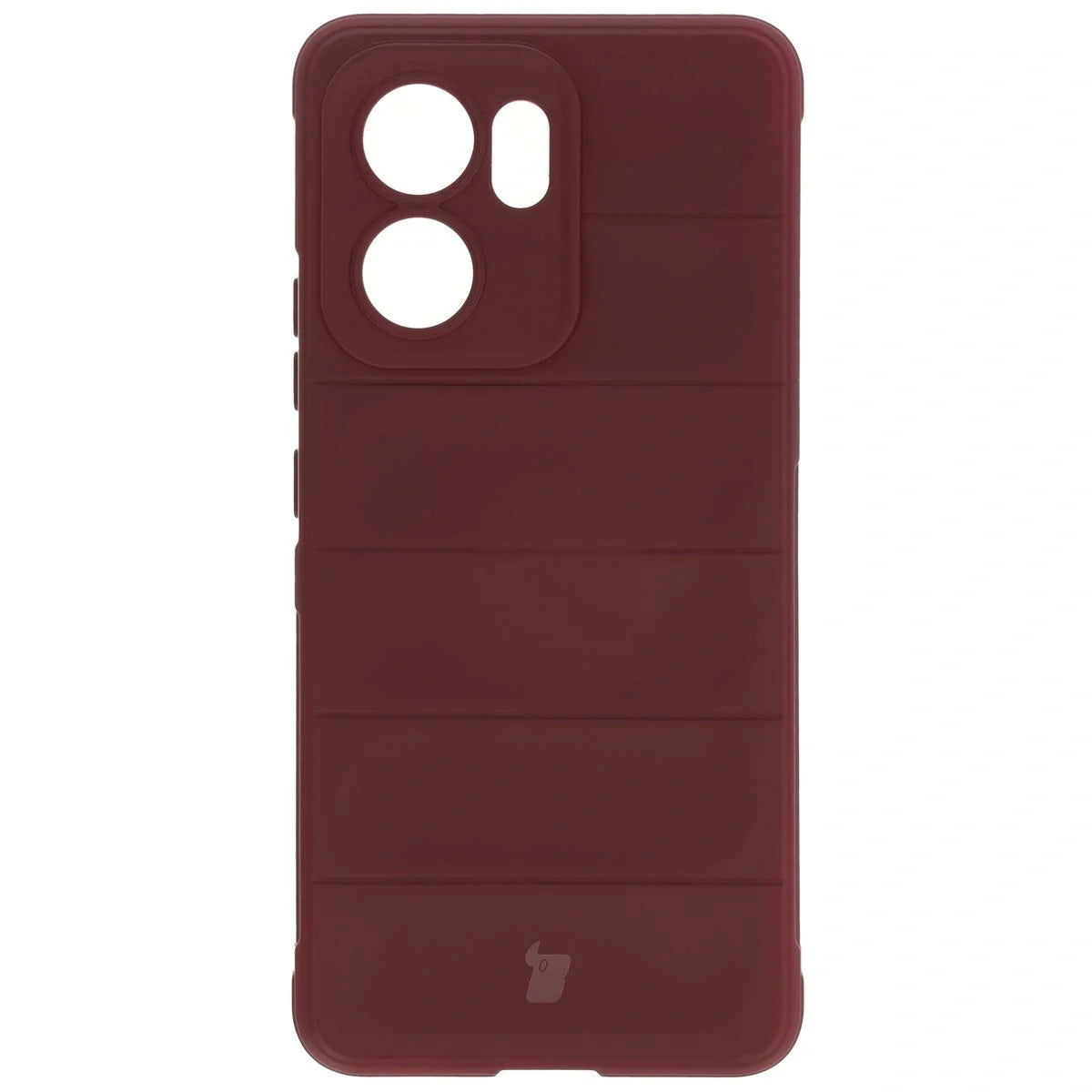 Robuste Handyhülle für Oppo Reno13 F, Bizon Case Tur, Burgunderrot