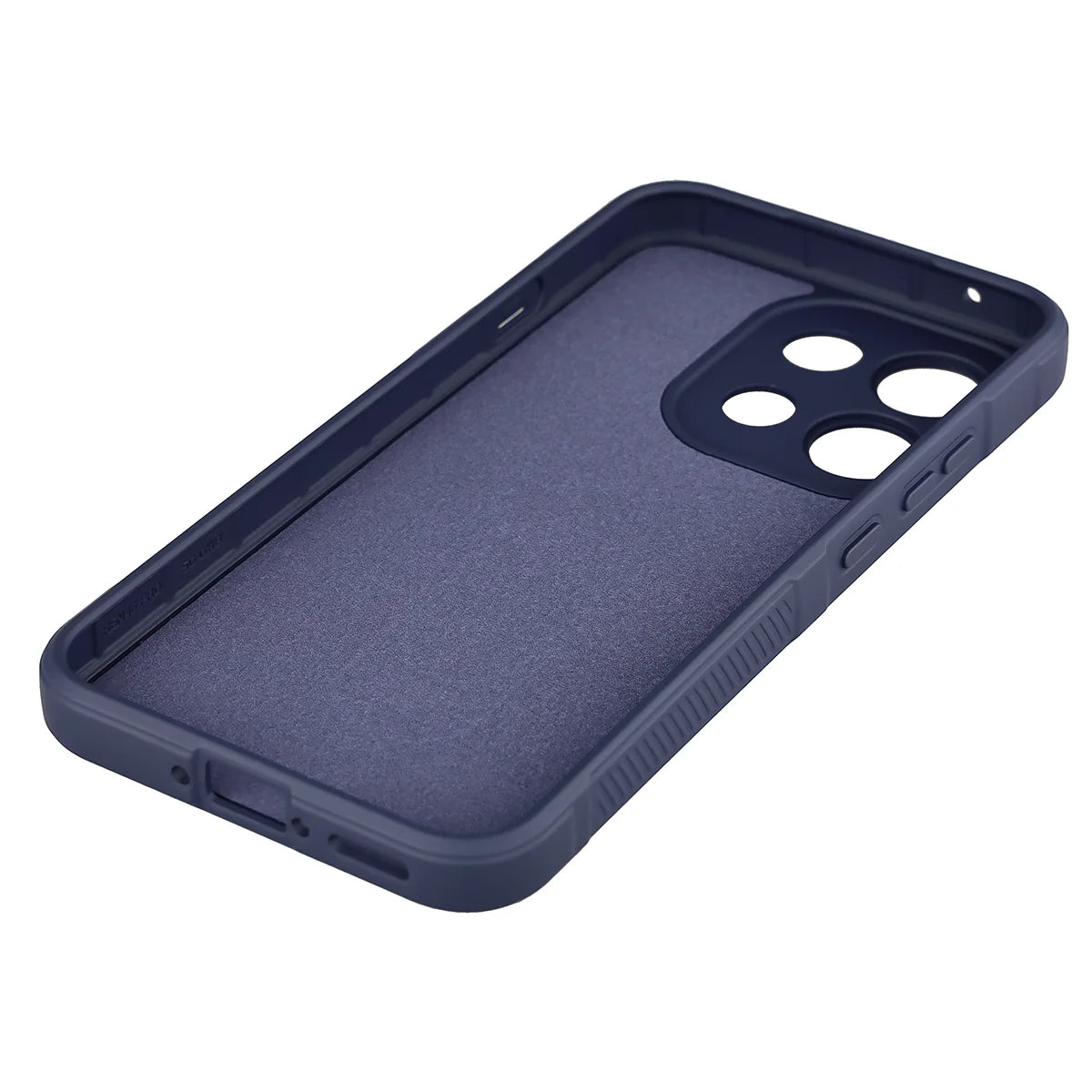 Robuste Handyhülle für Oppo Reno16 F / Reno16 FS 5G, Bizon Case Tur, Dunkelblau