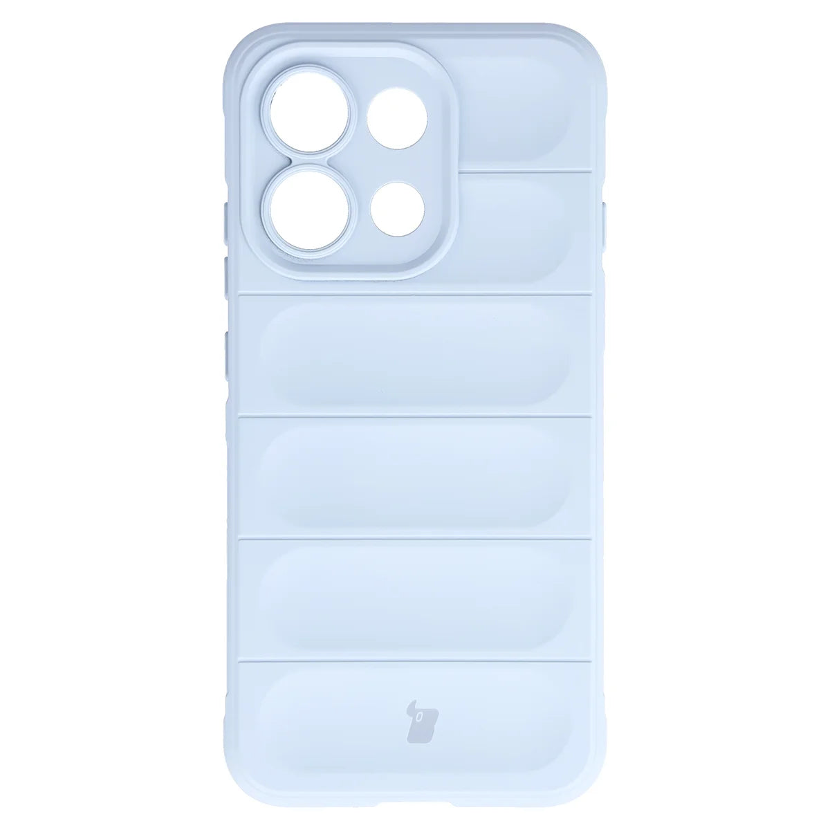 Robuste Handyhülle für Oppo Reno16 F / Reno16 FS 5G, Bizon Case Tur, Hellblau