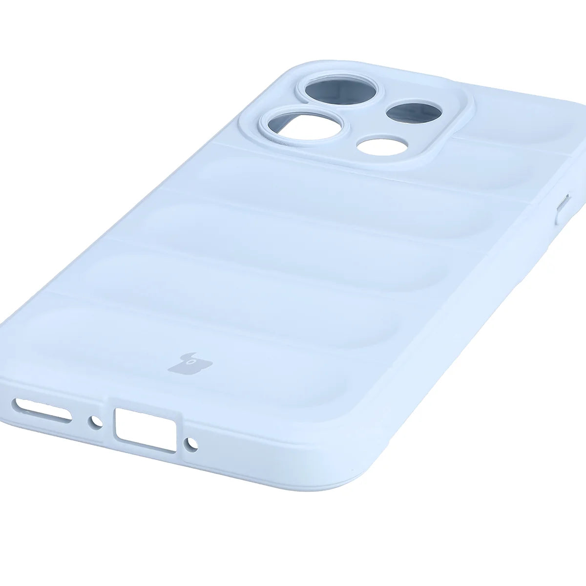 Robuste Handyhülle für Oppo Reno16 F / Reno16 FS 5G, Bizon Case Tur, Hellblau