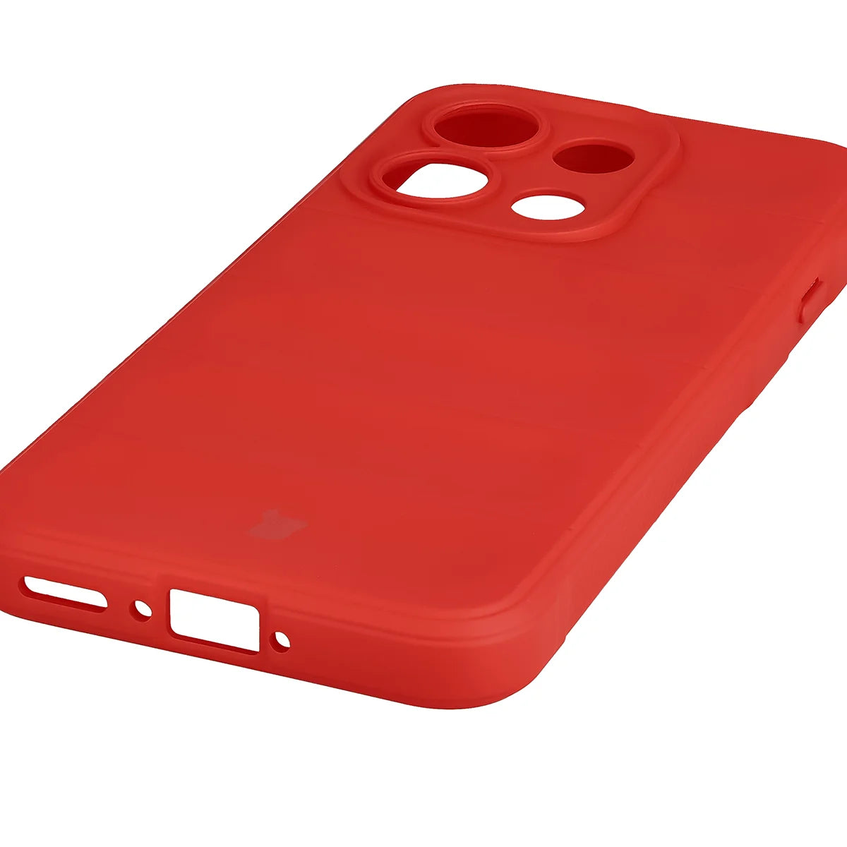 Robuste Handyhülle für Oppo Reno16 F / Reno16 FS 5G, Bizon Case Tur, Rot
