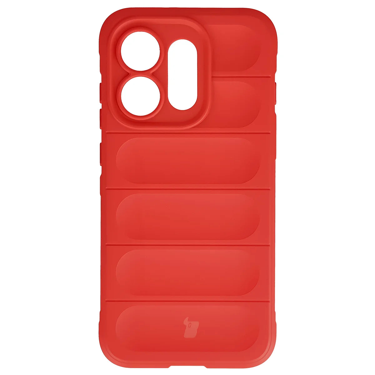 Robuste Handyhülle für Oppo Reno16 / Reno16 Pro 5G, Bizon Case Tur, Rot