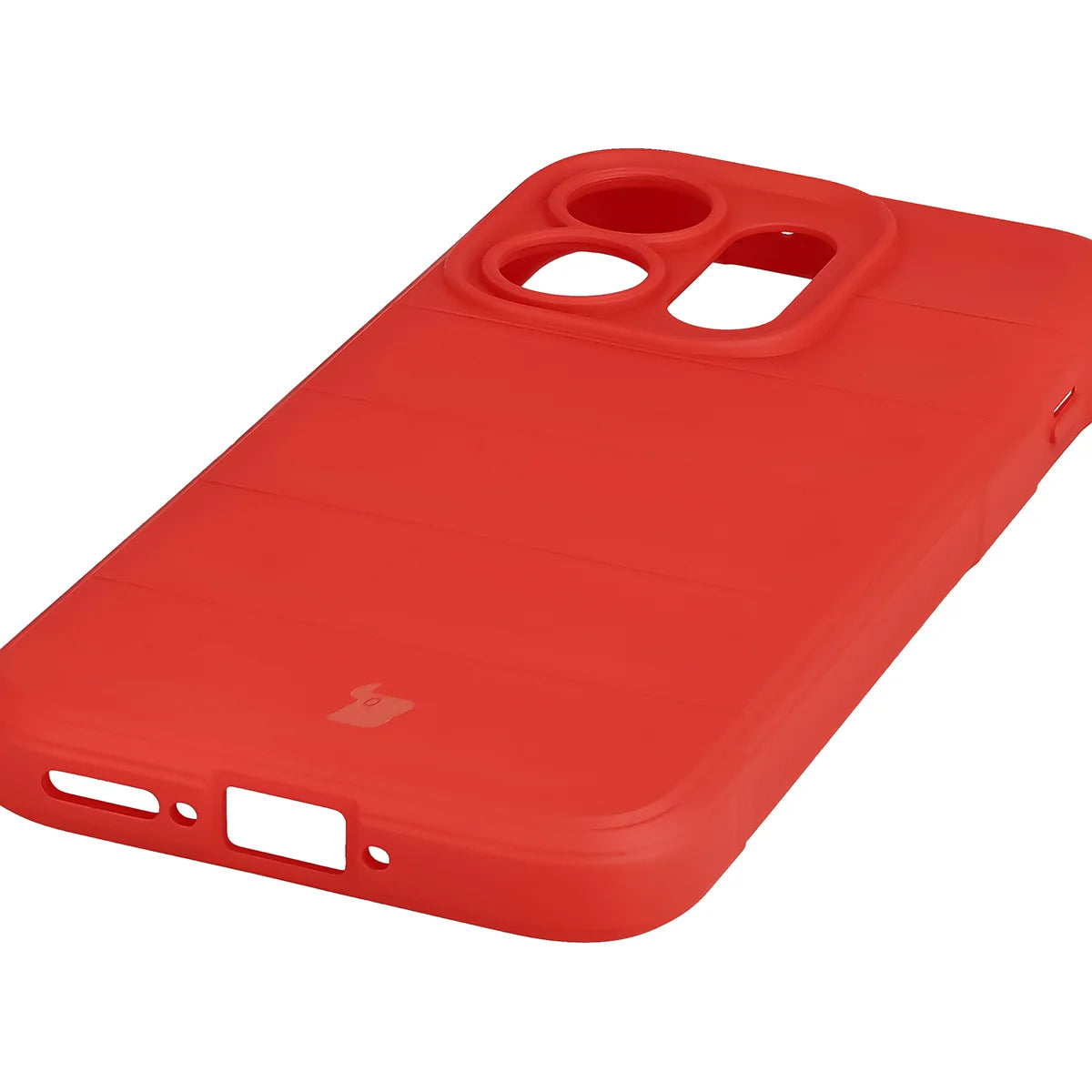 Robuste Handyhülle für Oppo Reno16 / Reno16 Pro 5G, Bizon Case Tur, Rot