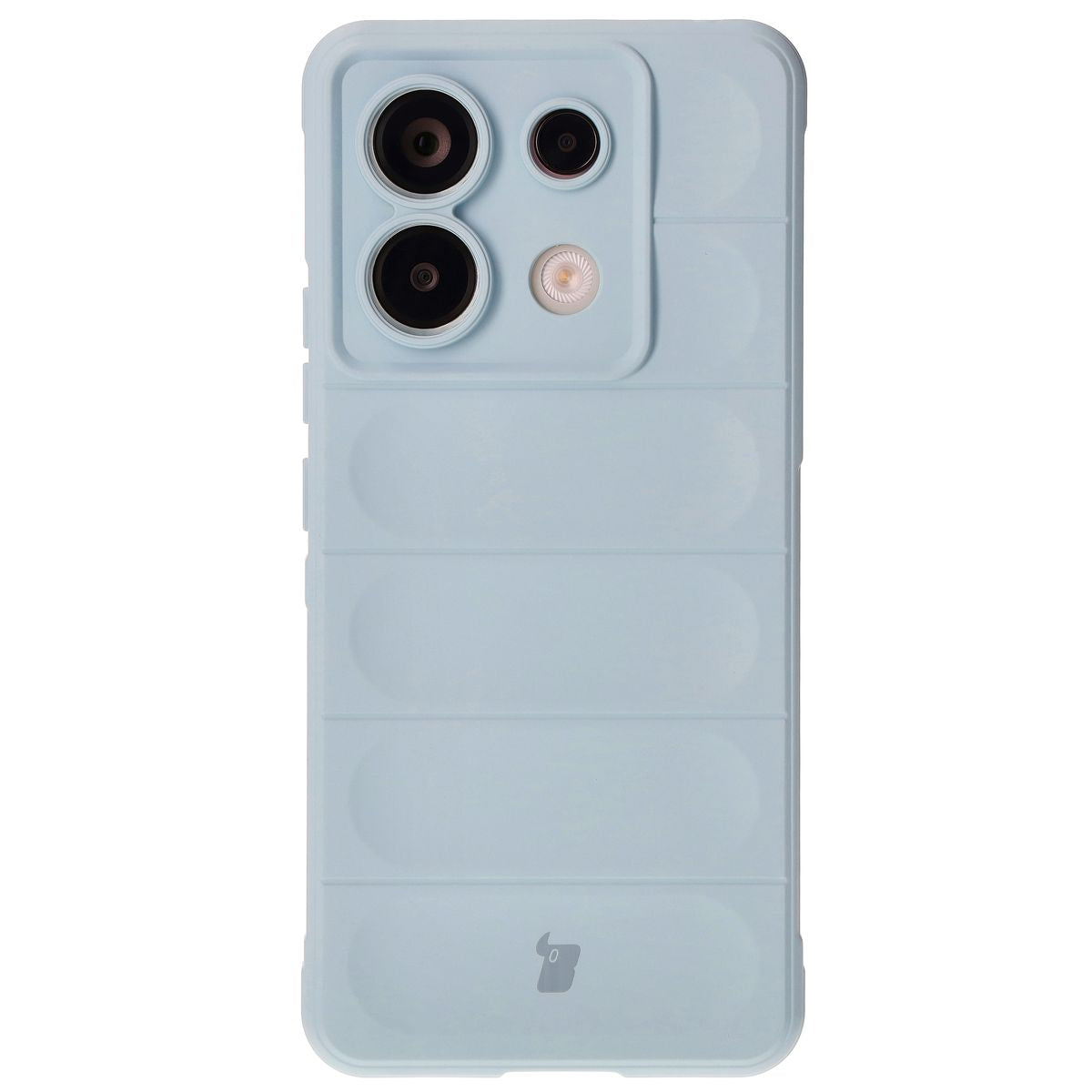 Robuste Handyhülle für Xiaomi Poco X6 / Xiaomi Redmi Note 13 Pro 5G, Bizon Case Tur, Hellblau