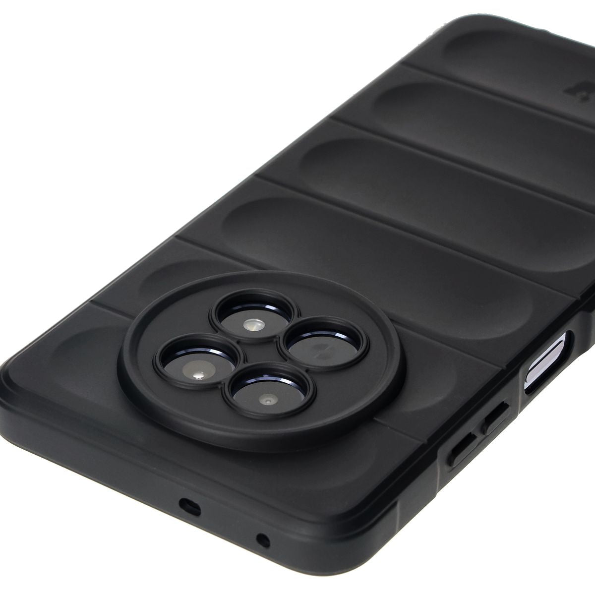 Robuste Handyhülle für Realme 12 / 12x, Bizon Case Tur, Schwarz