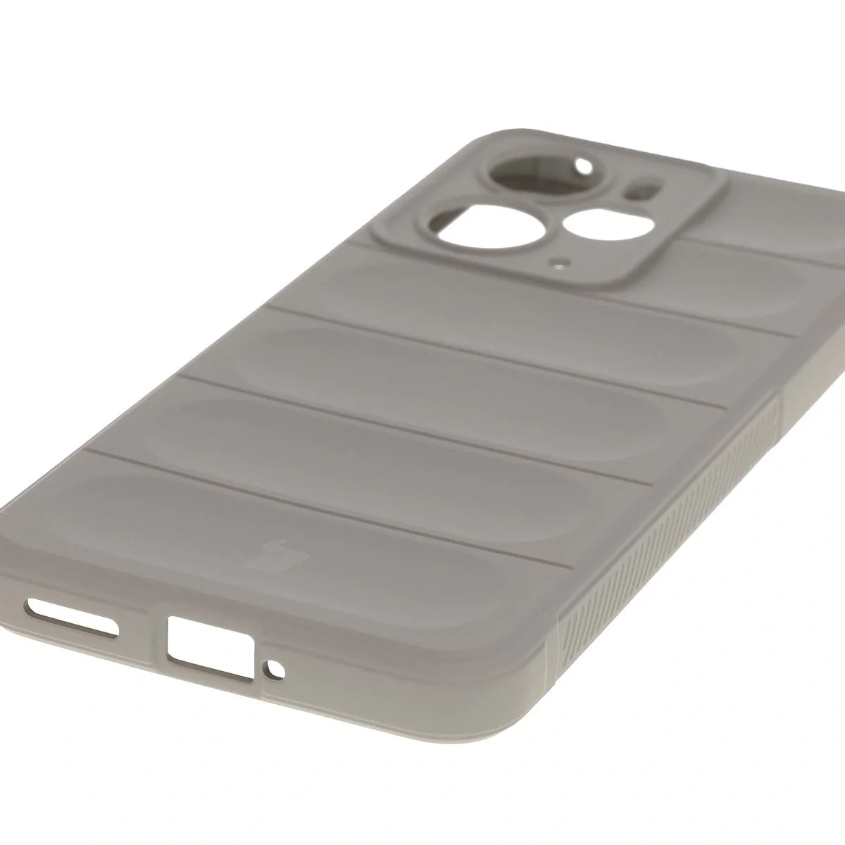 Robuste Handyhülle für Realme 14 5G, Bizon Case Tur, Hellgrau
