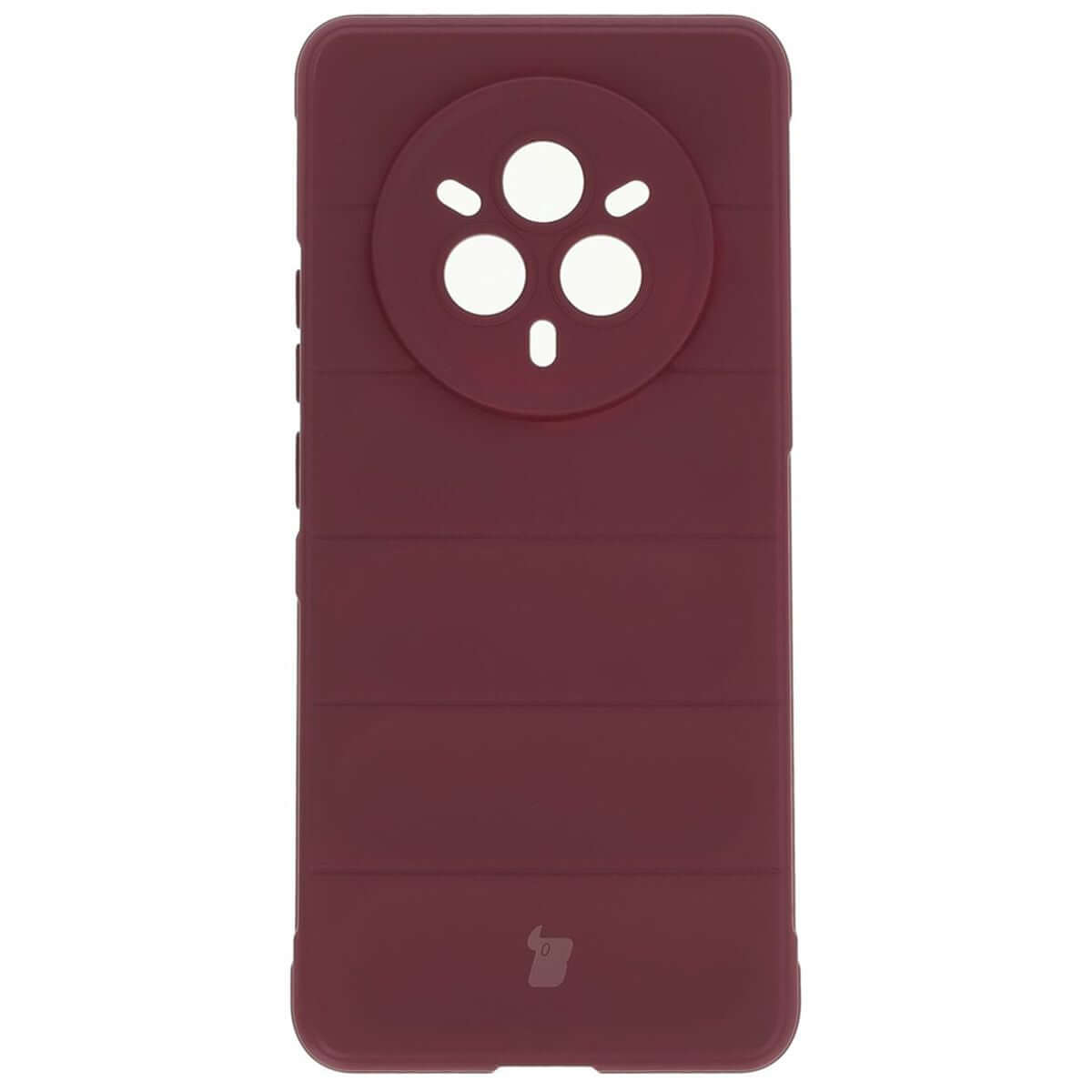 Robuste Handyhülle für Realme 14 Pro 5G, Bizon Case Tur, Burgunderrot