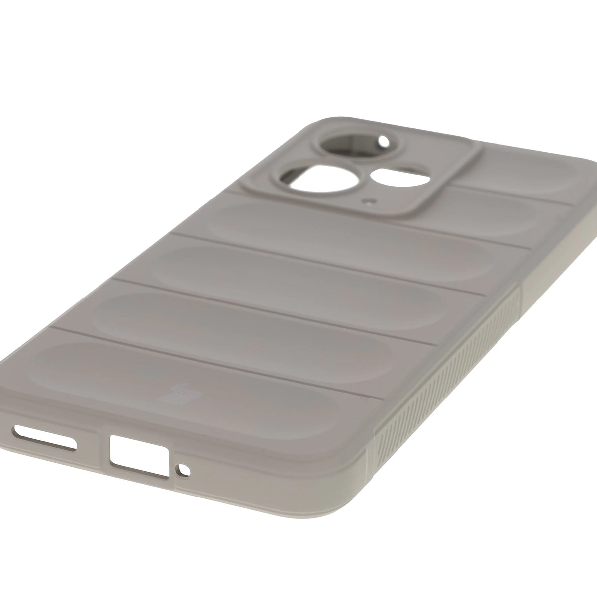 Robuste Handyhülle für Realme 14T 5G, Bizon Case Tur, Hellgrau