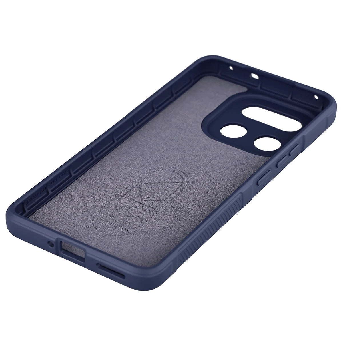 Robuste Handyhülle für Realme 16 Pro Plus 5G, Bizon Case Tur, Dunkelblau