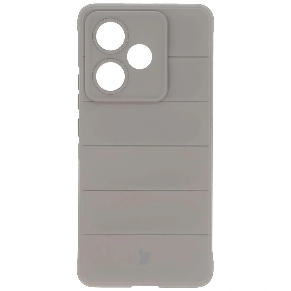 Robuste Handyhülle für Realme GT 7 / 7T, Bizon Case Tur, Hellgrau